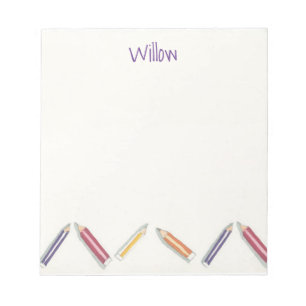 Pencils Notepad Customisable