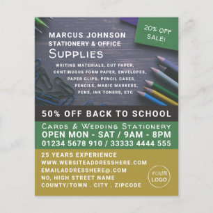 Pencils, Stationery & Office Supplies, Stationer Flyer