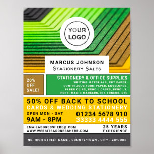 Pencils, Stationery & Office Supplies, Stationer Poster