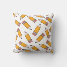 Pencils Throw Pillow