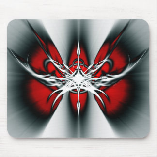 Penda Butterfly [RED] Mouse Mat