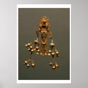 Pendant, from the Camiros necropolis, c.630-620 BC Poster