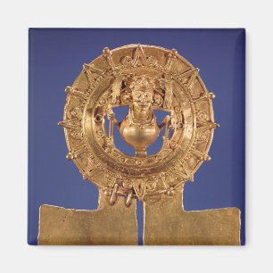 Pendant representing a sun disc, Zaachila Magnet