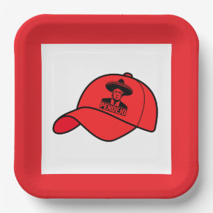Pendejo Trump Party Plate