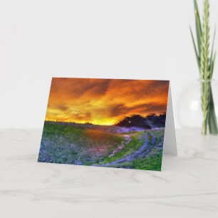 Pending Rain Card