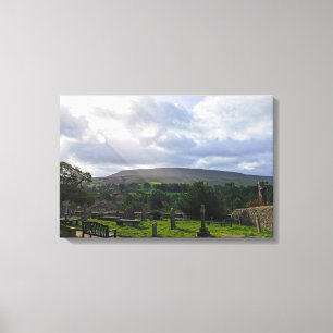 Pendle Hill Canvas Print