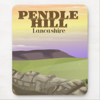 Pendle Hill Lancashire Mouse Mat