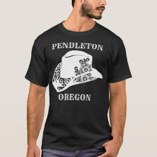 Pendleton Oregon RoundUp Rodeo Days Cowboy Hat Cow T-Shirt