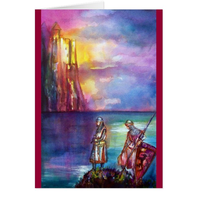 PENDRAGON Mediaeval Knights,Lake Sunset,Fantasy (Front)