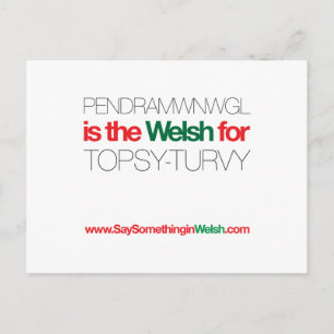 PENDRAMWNWGL POSTCARD