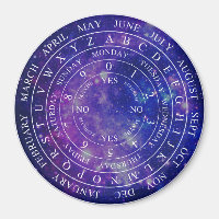 Pendulum Board Chart Divination Game Purple Space