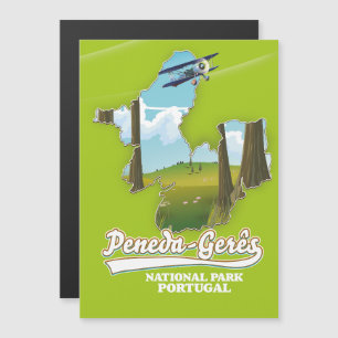 Peneda-gerês national park Portugal map