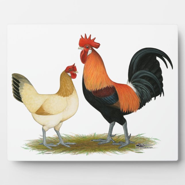 Penedesenca Chickens Plaque (Front)