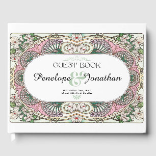 PENELOPE 01 A - Wedding Guestbook - Art Nouveau
