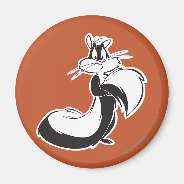 Penelope Grabbing Tail Magnet (Front)