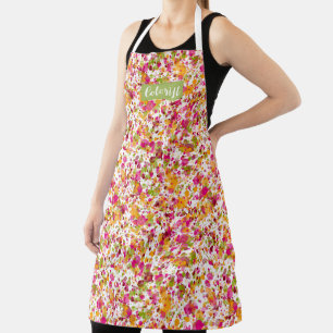 Penelope Paint Splatter Custom Hairstylist Apron