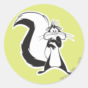 Penelope Scary Classic Round Sticker