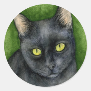 Penelope - The Lucky Black Cat Sticker