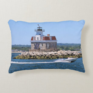 Penfield Reef Lighthouse, Connecticut Pillow