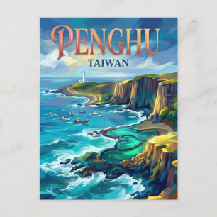 Penghu Islands Taiwan Postcard