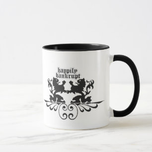 Pengi Apados Happily Bankrupt mug