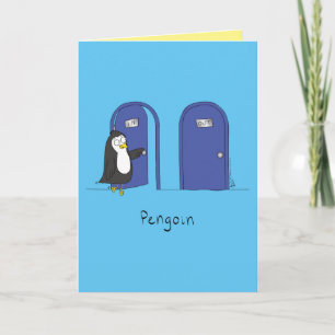 Pengoin - Penguin Pun Greeting Card