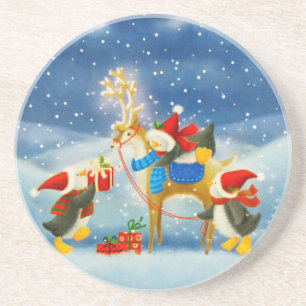 Penguin and Reindeer Coaster