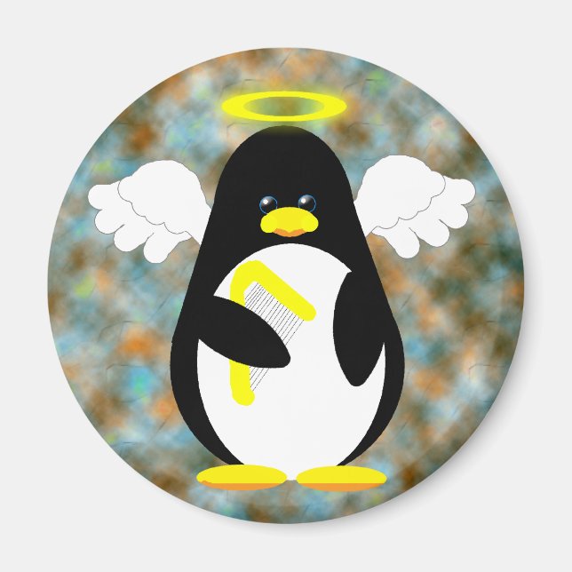 Penguin Angel Magnet (Front)