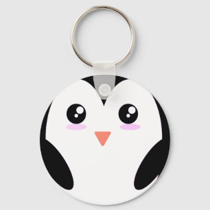 Penguin, Animal, Kawaii Key Ring