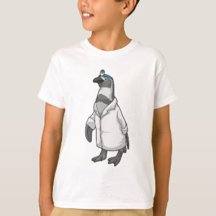 Penguin as Doctor with Doctor's coat T-Shirt