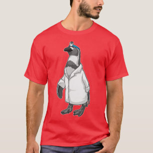 Penguin as Doctor with Doctors coat T-Shirt