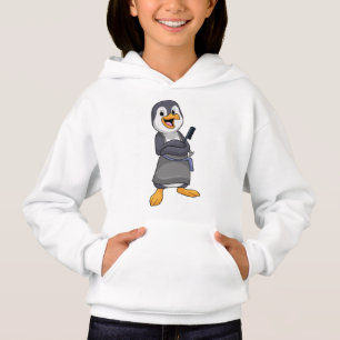 Penguin as Hair stylist with Comb