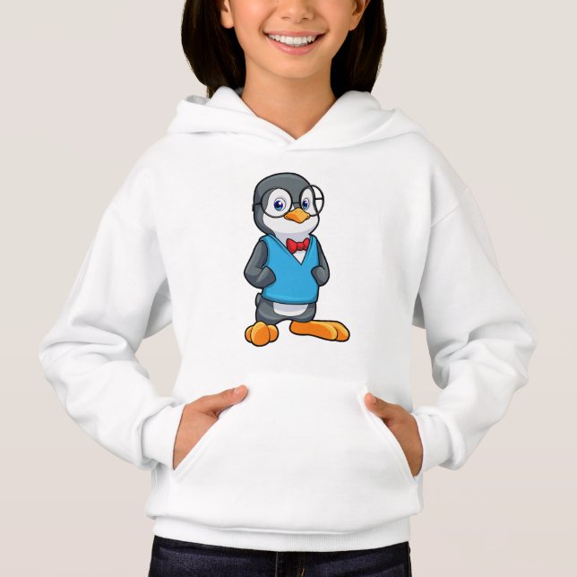 Penguin as Nerd with Glasses (Front)