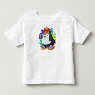 Penguin as Painter with Spray Toddler T-Shirt