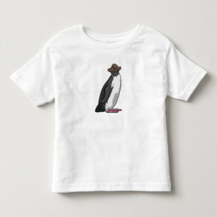 Penguin as Pirate with Hat Toddler T-Shirt