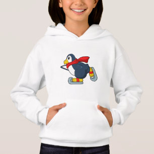 Penguin at Ice skating with Ice skates.PNG