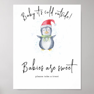 Penguin - Babies are sweet  Poster