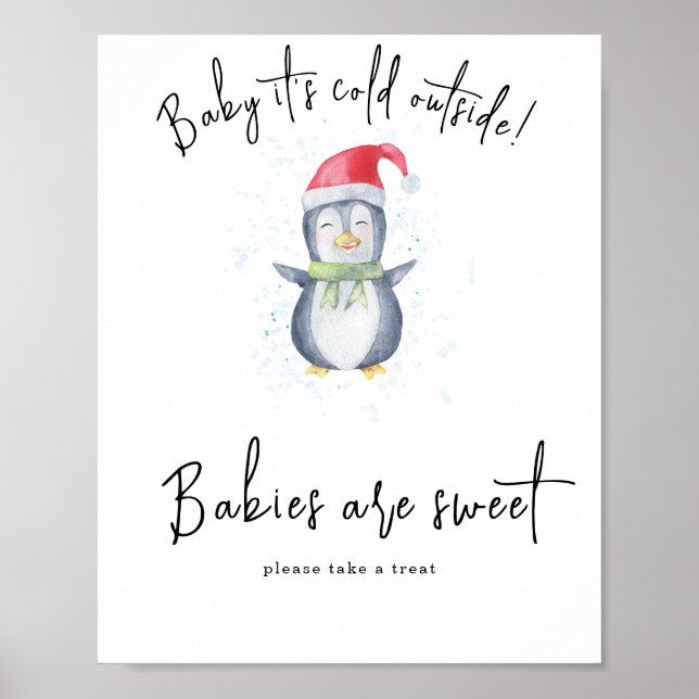 Penguin - Babies are sweet  Poster (Front)