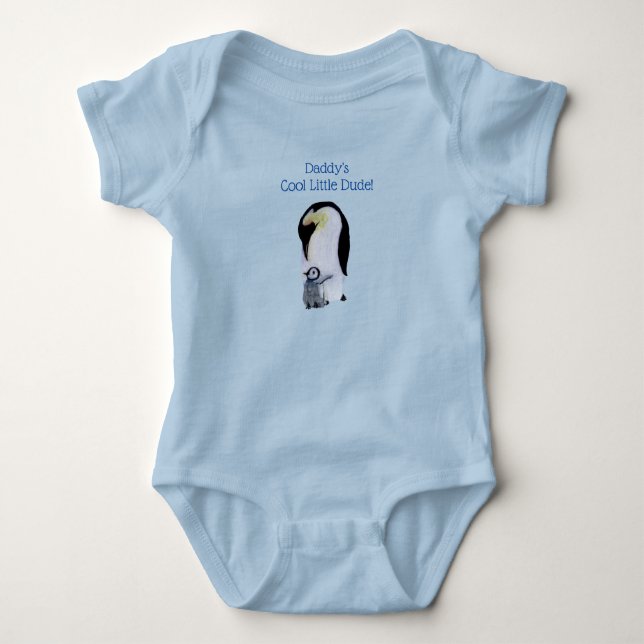 Penguin Baby Bodysuit (Front)