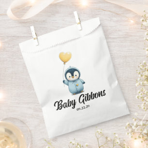 Penguin Baby Shower Favour Bags