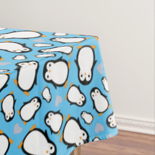 Penguin Baby Shower Tablecloth