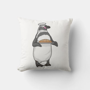 Penguin Baker Bread Cushion