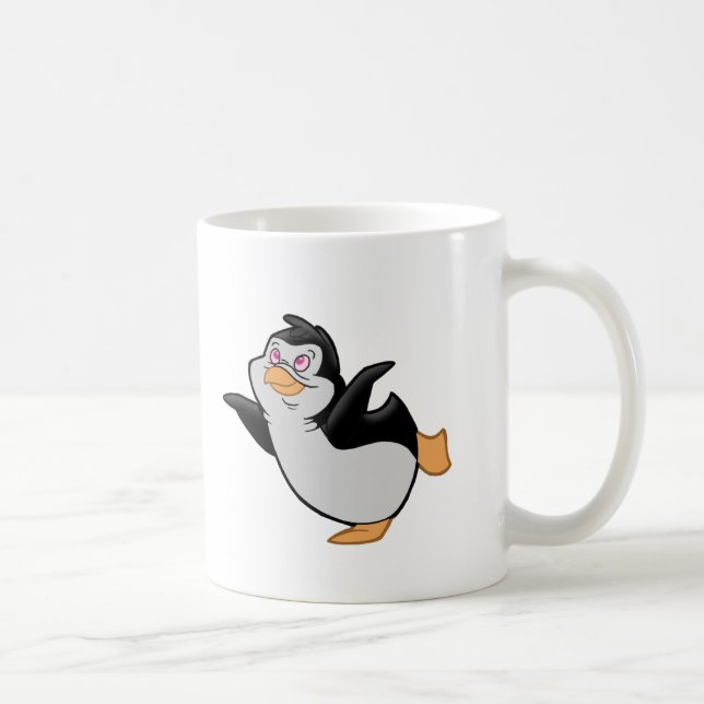 Penguin Ballet Coffee Mug (Right)