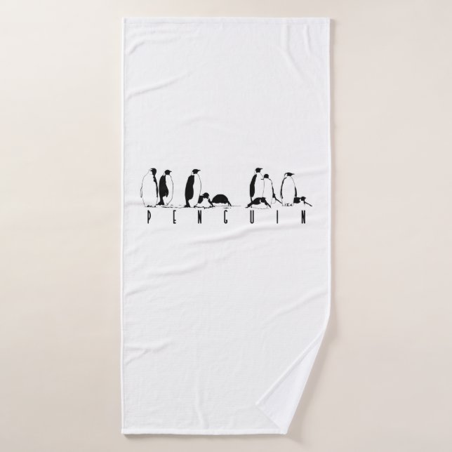 penguin bath towel (Bath Towel)