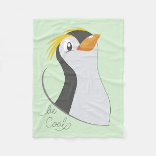 Penguin-Be Cool Fleece Blanket