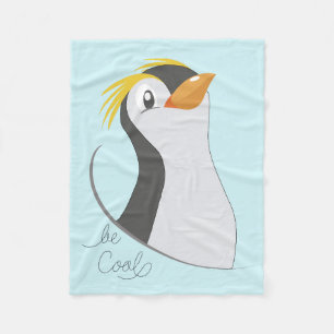 Penguin-Be Cool Fleece Blanket