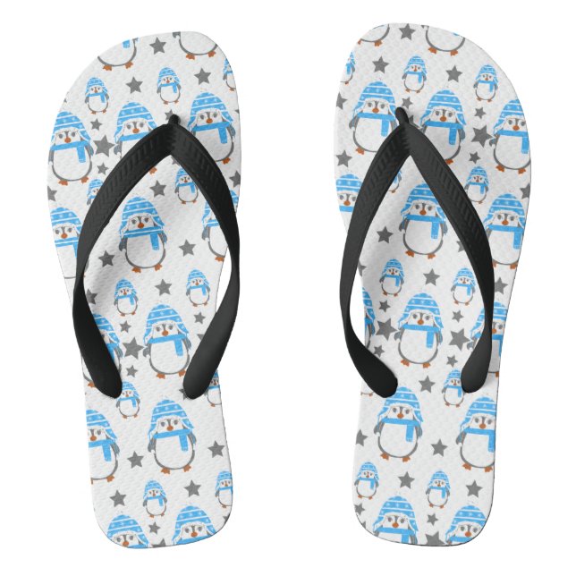  penguin beach  flip flops (Footbed)