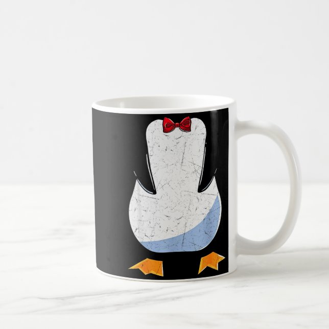 Penguin Belly Men Women Kids Penguin Costume  Coffee Mug (Right)