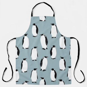 Penguin Bird Animal Cute Pattern Apron
