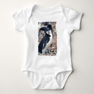 Penguin Bird Cute Animal Black White Water Baby Bodysuit